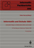 Informatik Und Schule 1991: Informatik: Wege Zur Vielfalt Beim Lehren Und Lernen Gi-Fachtagung Oldenburg, 7.-9. Oktober 1991 Proceedings