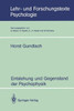Entstehung Und Gegenstand Der Psychophysik