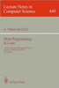 Meta-Programming in Logic: Third International Workshop, Meta-92, Uppsala, Sweden, June 10-12, 1992. Proceedings