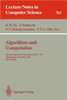 Algorithms and Computation: 4th International Symposium, Isaac '93, Hong Kong, December 15-17, 1993. Proceedings