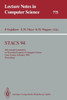 Stacs 94: 11th Annual Symposium on Theoretical Aspects of Computer Science Caen, France, February 24-26, 1994 Proceedings