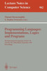 Programming Languages: Implementations, Logics and Programs: 7th International Symposium, Plilp '95, Utrecht, the Netherlands, September 20 - 22, 1995