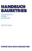 Handbuch Baubetrieb: Organisation Betrieb Maschinen