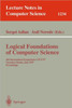 Logical Foundations of Computer Science: 4th International Symposium, Lfcs'97, Yaroslavl, Russia, July, 6 - 12, 1997, Proceedings