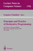 Principles and Practice of Declarative Programming: International Conference, Ppdp'99, Paris, France, September, 29 - October 1, 1999, Proceedings