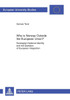 Why is Norway Outside the European Union?; Norwegian National Identity and the Question of European Integration