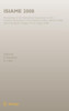 Isiame 2008: Proceedings of the International Symposium on the Industrial Applications of the Mössbauer Effect (Isiame 2008) Held in Budapest, Hungary
