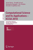 Computational Science and Its Applications - Iccsa 2010: International Conference, Fukuoka, Japan, March 23-26, Proceedings, Part I