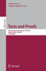Tests and Proofs: 4th International Conference, Tap 2010, MÃ¡laga, Spain, July 1-2, 2010, Proceedings