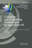 Computer and Computing Technologies in Agriculture III: Third Ifip Tc 12 International Conference, Ccta 2009, Beijing, China, October 14-17, 2009, Rev