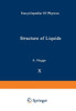 Structure of Liquids / Struktur Der FlÃ¼ssigkeiten