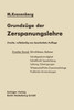 GrundzÃ¼ge Der Zerspanungslehre: Theorie Und PRAXIS Der Zerspanung FÃ¼r Bau Und Betrieb Von Werkzeugmaschinen Zweiter Band Mehrschneidige Zerspanung (St