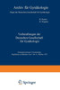 Verhandlungen Der Deutschen Gesellschaft Für Gynäkologie