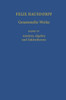 Felix Hausdorff - Gesammelte Werke Band IV: Analysis, Algebra Und Zahlentheorie