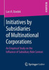 Initiatives by Subsidiaries of Multinational Corporations: An Empirical Study on the Influence of Subsidiary Role Context