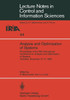 Analysis and Optimization of Systems: Proceedings of the Fifth International Conference on Analysis and Optimization of Systems Versailles, December 1