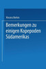 Bemerkungen Zu Einigen Kopepoden Südamerikas