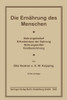 Die ErnÃ¤hrung Des Menschen