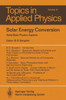 Solar Energy Conversion: Solid-State Physics Aspects