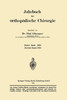 Jahrbuch FÃ¼r OrthopÃ¤dische Chirurgie