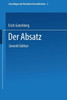 Grundlagen Der Betriebswirtschaftslehre: Der Absatz