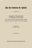 Über Den Farbensinn Der Tagfalter: Inaugural-Dissertation Zur Erlangung Der Doktorwürde Einer Hohen Mathematisch-Naturwissenschaftlichen Fakultät Der