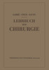Lehrbuch Der Chirurgie