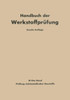 Die Prüfung Nichtmetallischer Baustoffe