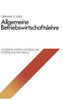 Allgemeine Betriebswirtschaftslehre