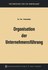 Organisation Der Unternehmensführung