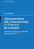 Leistungserfassung Und Leistungsmessung in Ã–ffentlichen Verwaltungen: 2. Norddeutsche Fachtagung Zum New Public Management
