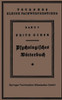 Psÿchologisches Wörterbuch