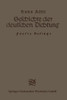 Geschichte Der Deutschen Dichtung