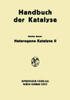 Heterogene Katalyse II