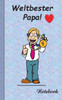 Weltbester Papa - Notizbuch: Motiv Notizbuch, Notebook, Einschreibbuch, Tagebuch, Kritzelbuch im praktischen Pocketformat