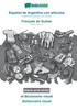 EspaÃ±ol de Argentina con articulos - FranÃ§ais de Suisse, el diccionario visual, BW: BABADADA Argentinian Spanish with articles - Swiss French, visual