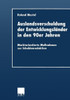 Auslandsverschuldung Der EntwicklungslÃ¤nder in Den 90er Jahren: Marktorientierte MaÃŸnahmen Zur Schuldenreduktion