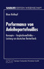 Performance Von Anleiheportefeuilles: Konzepte -- VergleichsmaÃŸstÃ¤be -- Leistung Von Deutschen Rentenfonds