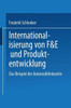 Internationalisierung Von F&e Und Produktentwicklung: Das Beispiel Der Automobilindustrie