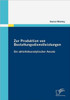 Zur Produktion von Bestattungsdienstleistungen: Ein aktivitätsanalytischer Ansatz