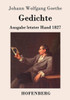 Gedichte: Ausgabe letzter Hand 1827