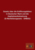 Gesetz Uber Die Eroffnungsbilanz in Deutscher Mark Und Die Kapitalneufestsetzung (D-Markbilanzgesetz - Dmbilg)