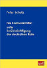 Der Kosovokonflikt unter BerÃ¼cksichtigung der deutschen Rolle
