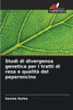 Studi di divergenza genetica per i tratti di resa e qualitÃ  del peperoncino