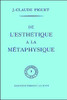 de l'Esthétique À La Métaphysique