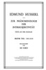 Zur PhÃ¤nomenologie Der IntersubjektivitÃ¤t: Texte Aus Dem Nachlass Erster Teil: 1905-1920