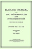 Zur Phänomenologie Der Intersubjektivität: Texte Aus Dem Nachlass Zweiter Teil: 1921-1928