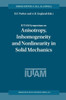 Iutam Symposium on Anisotropy, Inhomogeneity and Nonlinearity in Solid Mechanics: Proceedings of the Iutam-Isimm Symposium Held in Nottingham, U.K., 3