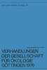 Verhandlungen Der Gesellschaft Für Ökologie, Göttingen 1976: 6. Jahresversammlung Vom 20. Bis 24. September 1976 in Göttingen