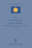 Photovoltaic Solar Energy Conference: Proceedings of the International Conference, Held at Cannes, France, 27-31 October 1980